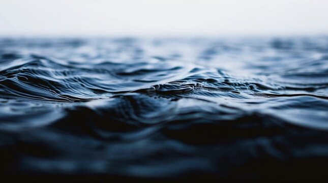 Ocean's Embrace: Witness the mesmerizing dance of the ocean's surface, a symphony of gentle waves. capture the beauty and serenity. 