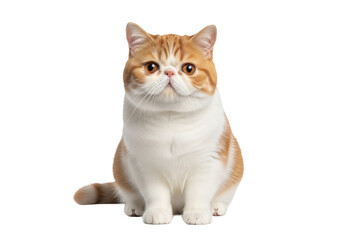 Obraz premium Cute Kitten Sitting, Soft Lighting, Warm Tone Portrait