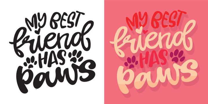 Trendy hand drawn doodle lettering quote. Lettering for t-shirt design, mug print, bag print, clothes fashion. 100% hand drawn vector image.