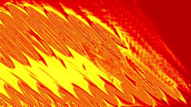 Wavy pattern turbulence display animate. 4k resolution 2D backdrop