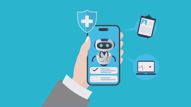 Medical ai chatbot mobile app for remote healthcare and patient monitoring