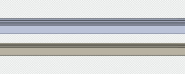 Classic Decorative Wall and Ceiling Molding Set – Elegant Crown Molding, Baseboard, and Architectural Trim Vector Collection © gzba