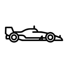 Obraz premium Vector racing car icon