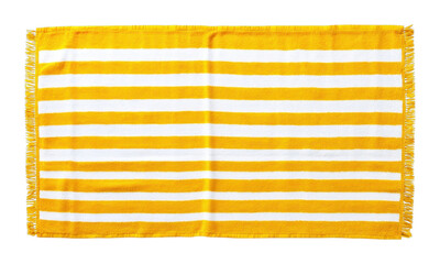 Fototapeta premium PNG Vibrant striped beach towel