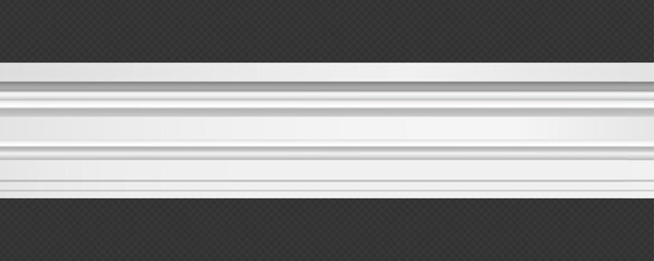 Classic Decorative Wall and Ceiling Molding Set – Elegant Crown Molding, Baseboard, and Architectural Trim Vector Collection © gzba