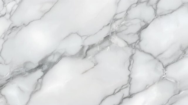 A closeup of white winter frost and frozen ice patterns creates an abstract blue texture on the snowy surface against a cold sky background