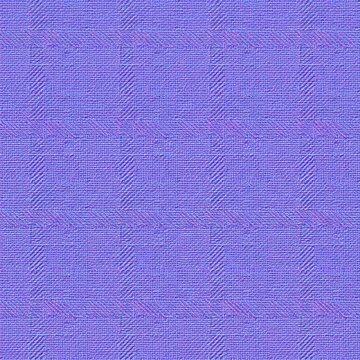  Fabric Normal Map Texture, Seamless Woven Textile Background for 3D Design