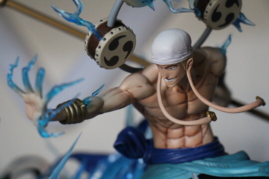 figurine from one piece, luffy
