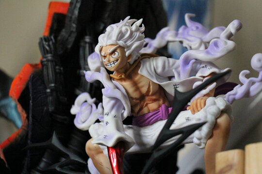 Luffy figurine from one piece, manga