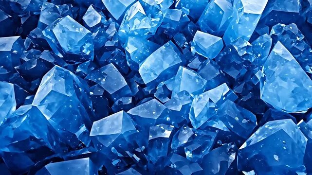 Digital technology clean and simple ice blue abstract background