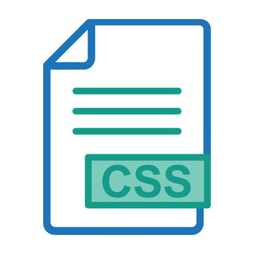 Css code document icon