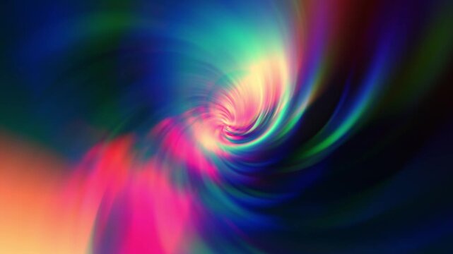 Animated background simulating the colors of light passing through a prism