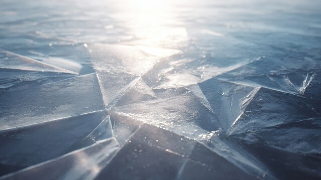 Icy Abstract Surface