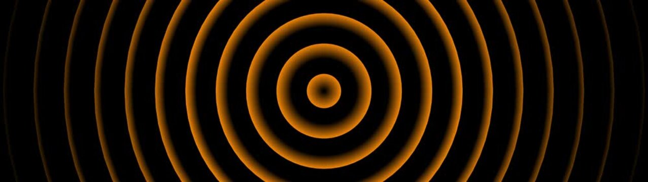 Radio waves waves background. network tower produced radio wave concept. Radio Waves in Circle Form, Radio wave signal animated background. Motion graphics of radar signal.