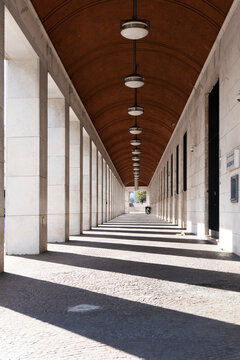 Corridoio al aperto Eur