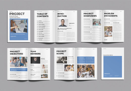 Project Proposal Template Design