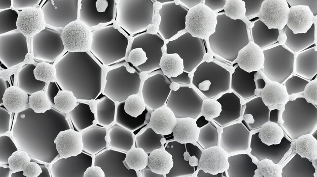 Nanoparticles on Carbon Support Grid for Electron Microscopy