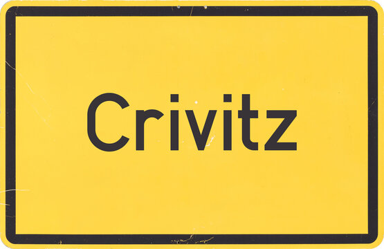 Ortsschild Crivitz