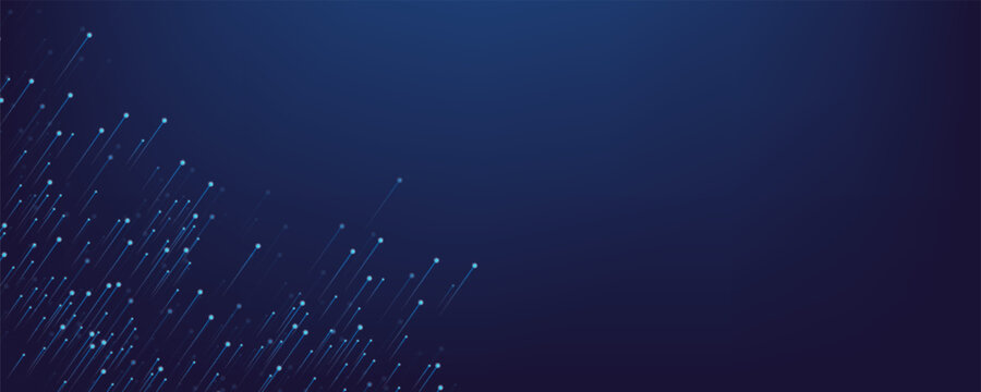 Modern technology circuit board texture background design. Quantum computer technologies concepts, large data processing. Futuristic blue circuit board background. Minimal vector motherboard