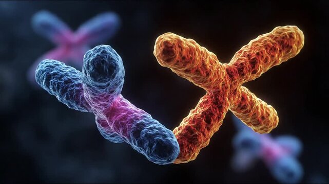 metacentric chromosome (heterozygous and homozygous)