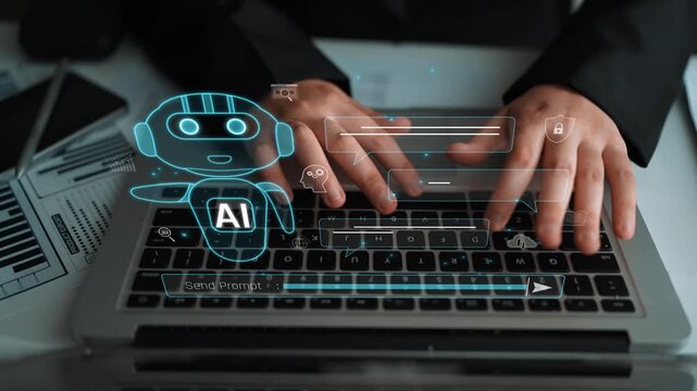 AI chatbot improves virtual assistant interaction. AI chatbot processes text, supports users, AI chatbot automates replies, and AI chatbot enables smart messaging. Marrow