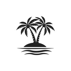 Obraz premium Minimalist black and white abstract wavy lines illustration for design