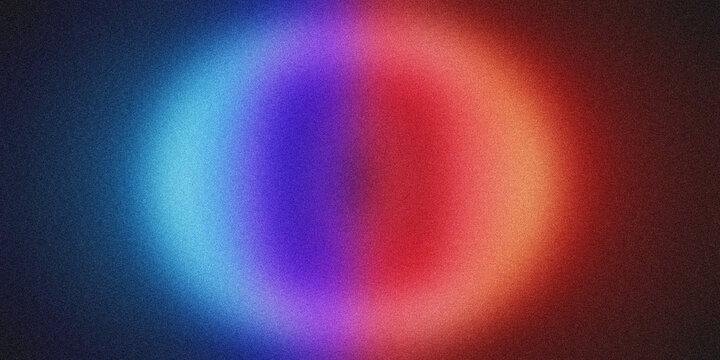 blue purple and red grainy gradient glow. Pastel colors grainy gradient background, with soft colorful light blend abstract noise texture banner, poster header backdrop design