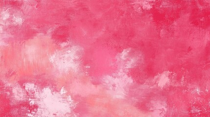 Fototapeta premium textured bubblegum pink background with playful grunge brushstroke retro aesthetic