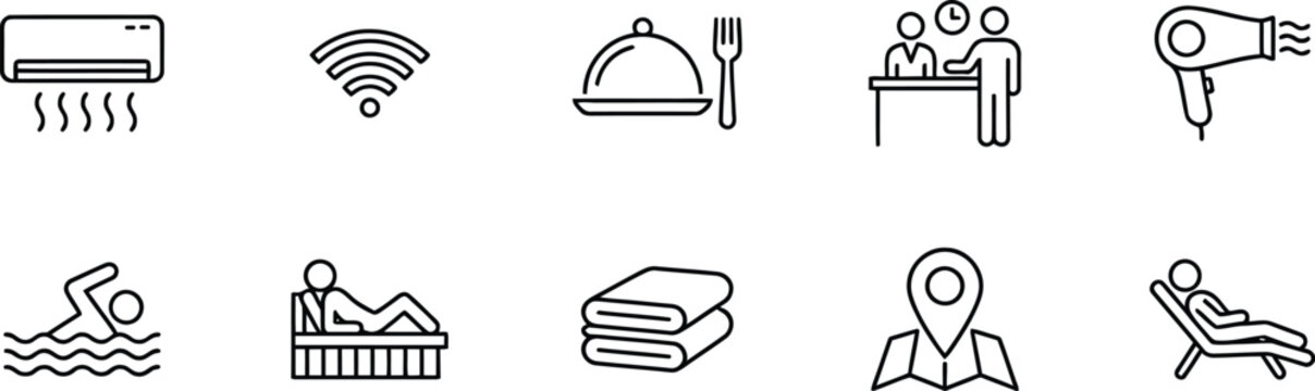 Amenities Icons Images – Browse 1,390,740 Stock Photos, Vectors, and ...