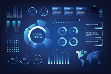 business man pushing a button