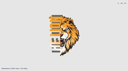 Esport mascot logo badge vector illustration © Effort less