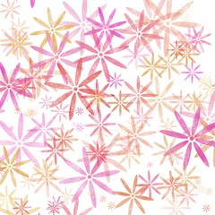 Cute Floral Pattern Background