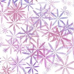 Cute Floral Pattern Background