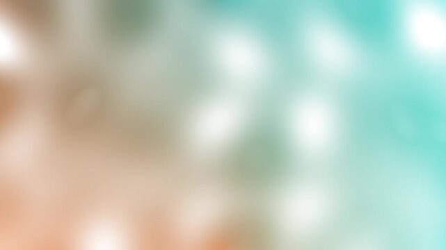 Soft bokeh glows in pastel hues. Warm and cool tones blend gently. Misty blur creates calm atmosphere