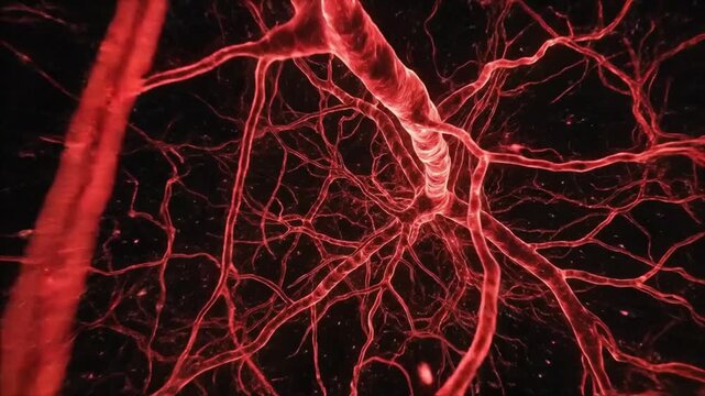 ravel through these vein and capillary network (inside blood vessels and capillaries)