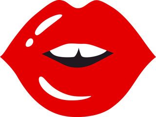 Obraz premium Red Lips