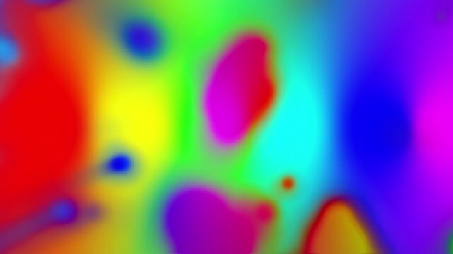 Vibrant colors swirl in fluid motion. Soft edges blend hues with organic grace. Energy pulses through shifting gradient