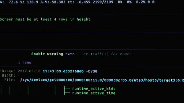 Hacker code on computer screen, suggesting programming, software development, cybersecurity and hacking; close-up pixelated terminal text and script evoke data, networks and digital technology.