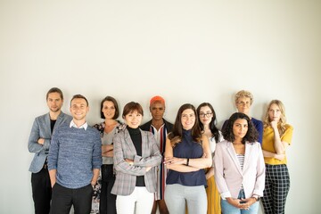 Obraz premium Diverse professional team portrait.