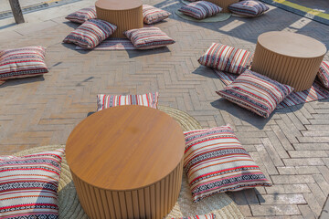 miejsca odpoczynku w starym Dubaju,ZEA © witan