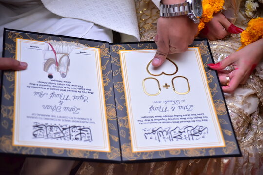 engagement celebration Nikah celebration board 