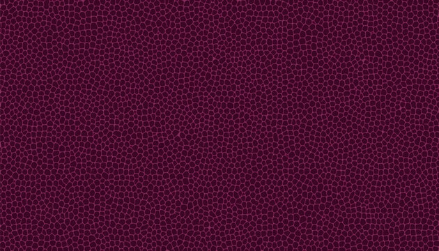 Burgundy reptile skin texture background with detailed scale pattern creating luxury leather surface for fashion, design and decorative backgrounds. Seamless reptile skin pattern vector texture.