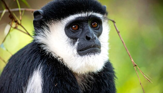 Close-up of a monkey's face