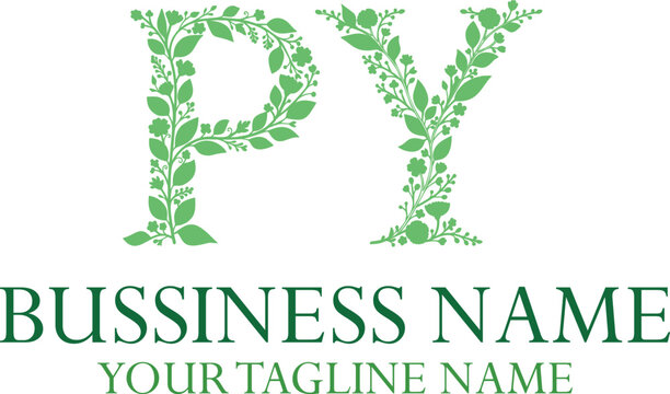 PY P py initial logo | initial based abstract modern minimal creative logo, vector template image. luxury logotype logo, real estate homie logo. typography logo. initials logo