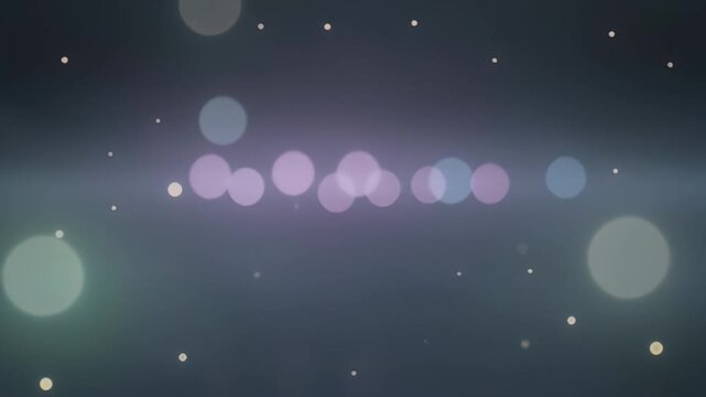 Abstract dreamy backdrop with glowing orbs and a blurred dreamy effect