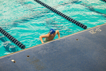 USA championship swimming competition at Aquatic Stadium. Middle Atlantic Swimming