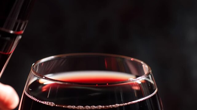 Enjoy the beauty of red wine as it flows gracefully into a glass, creating a delightful splash. Perfect for gatherings or quiet evenings of indulgence and comfort.