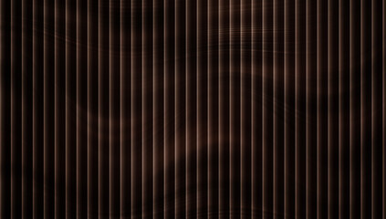 Obraz premium Dark Abstract Copper Light Waves with Vertical Glowing Lines Futuristic Background