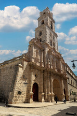Fototapeta premium Basilica of Saint Francis de Asis in Old Havana, Cuba.