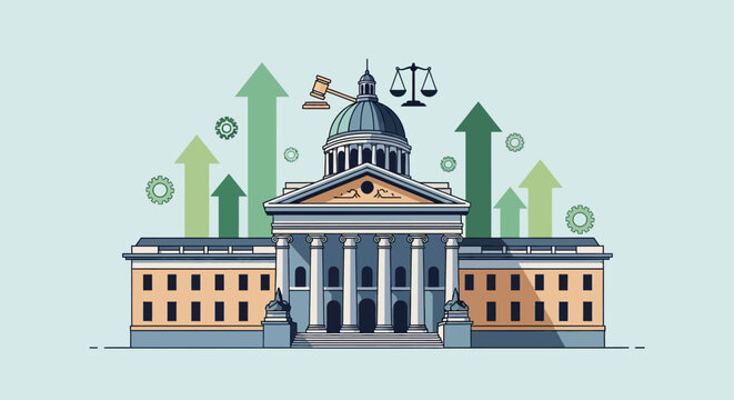 Emancipation Day Celebration at Historic Courthouse with Green Arrows